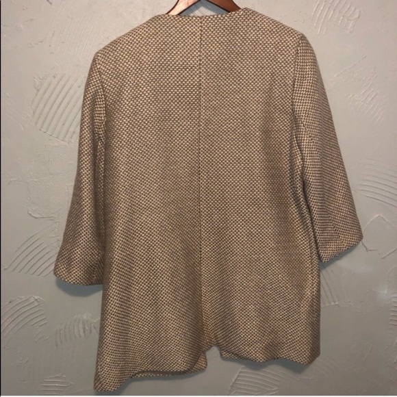 Women’s Mercer & Madison Metallic Gold Coat - Picture 6 of 6